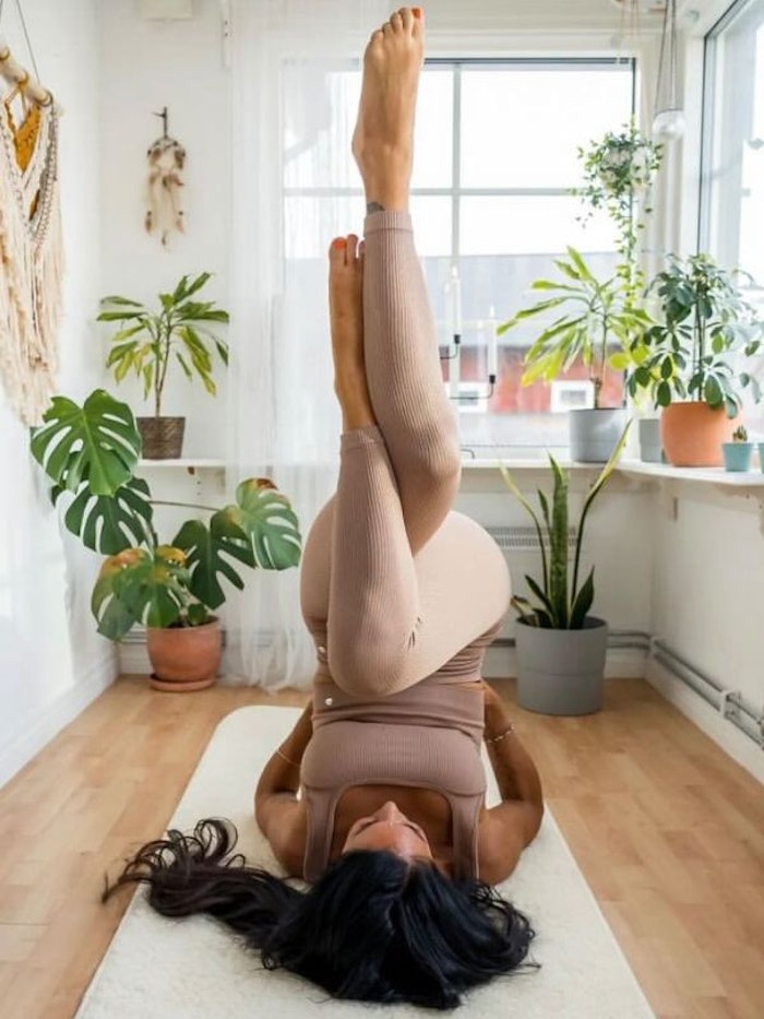 Yogaleggings Seamless Molly Mocha - DOM