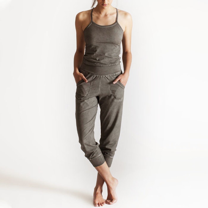 Jumpsuit Stone Wash Yoga Warm grey - Ripple Yogawear