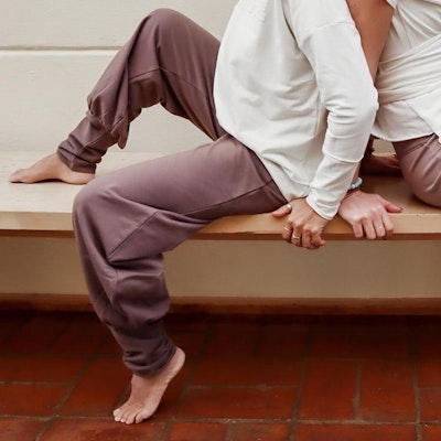 Byxor Aladin Pants Plum Truffle - Soul Factory