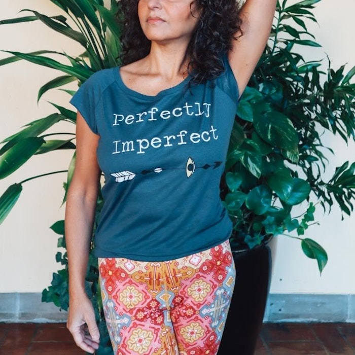 T-shirt Perfectly Imperfect Denim Blue - Soul Factory