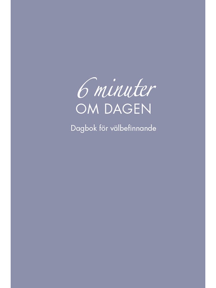 Dagbok "6 minuter om dagen" - Dominik Spenst