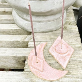 Rökelsehållare Keramik Sunset Pink Moon - Janelle Gramling