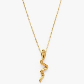 Halsband Tiny gold snake - Amano Studio