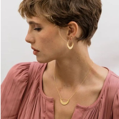Halsband Starlight Crescent - Amano Studio
