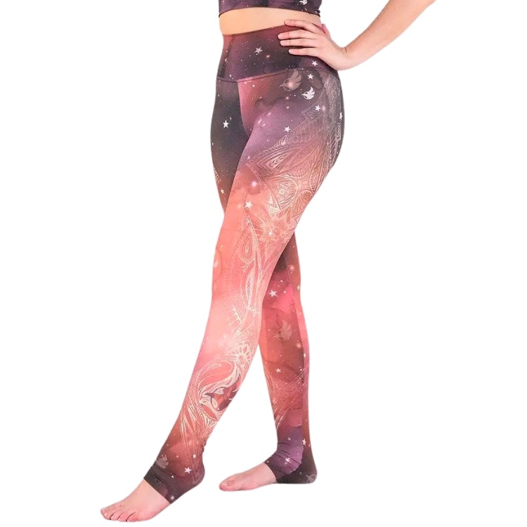 Yogaleggings Athleisure Galactic Solar Flare - Eagle Rock WERKSHOP