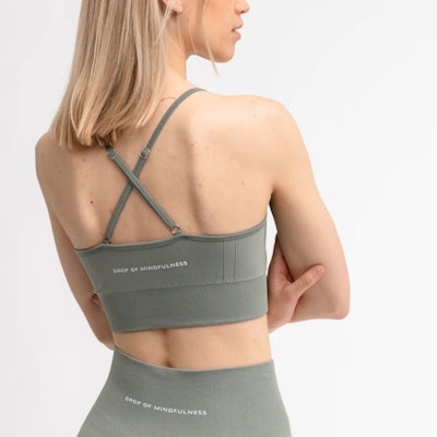 Sport-BH Yoga Seamless Maya Sage - DOM