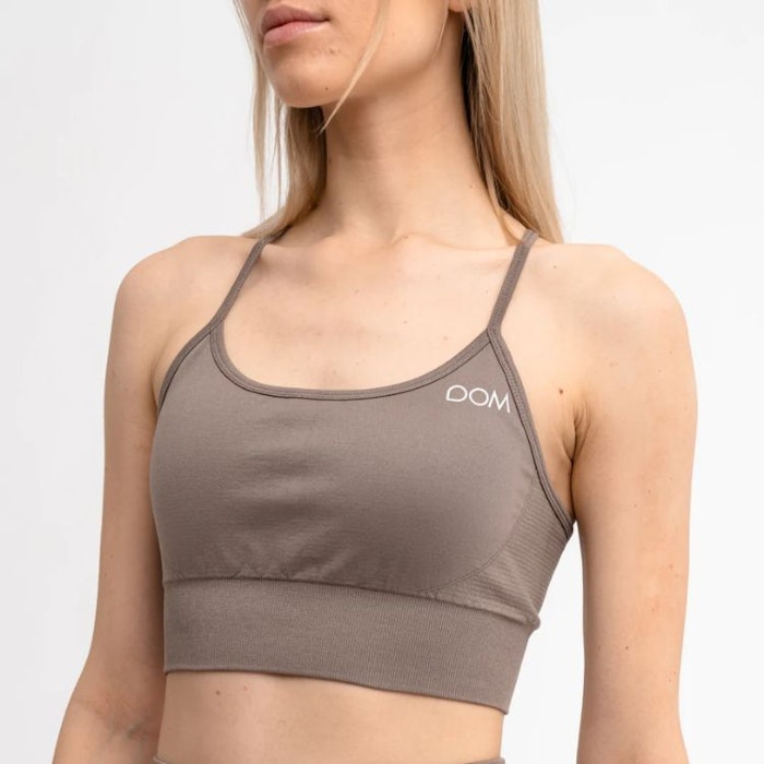 Sport-BH Yoga Seamless Maya Dusty Bronze - DOM