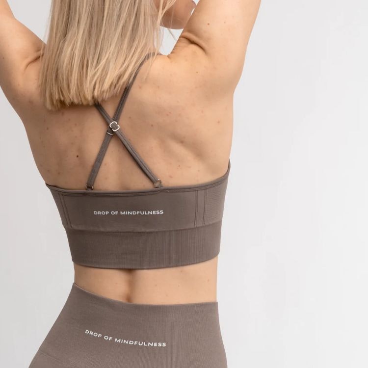 Sport-BH Yoga Seamless Maya Dusty Bronze - DOM