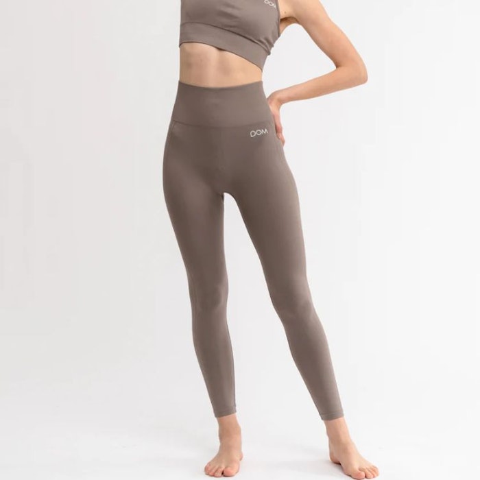 Yogaleggings Seamless CORA Dusty Bronze - DOM