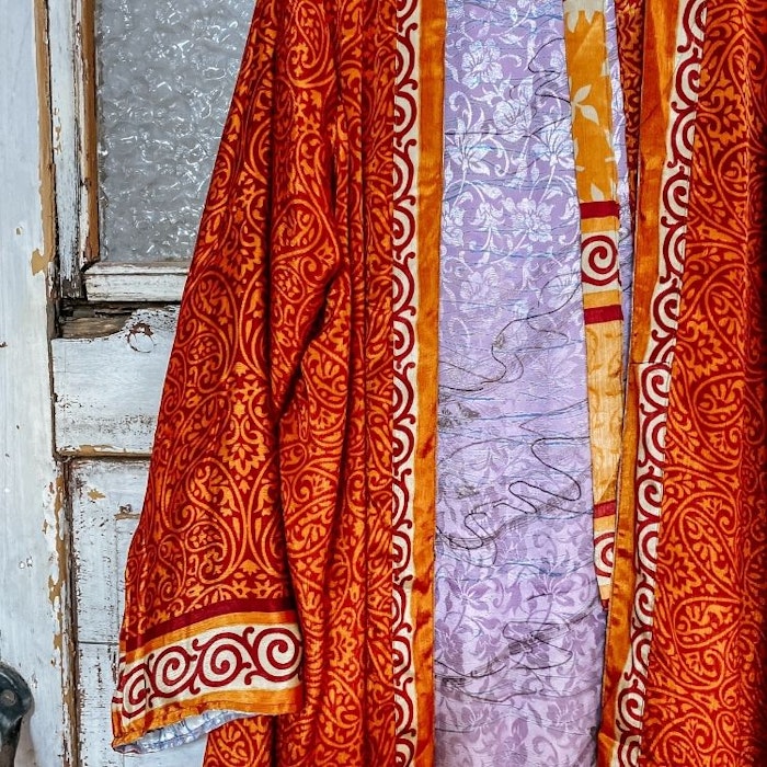 Kimono VÄNDBAR återvunnet silke Nr 5