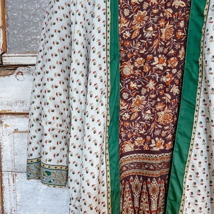 Kimono VÄNDBAR återvunnet silke Nr 8