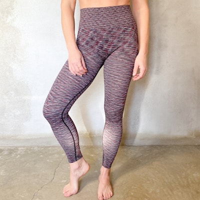 Yogaleggings Bandha Tights Deep Occer Mix - Run & Relax