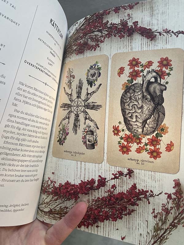 Tarotkort & bok Vägen till självkännedom