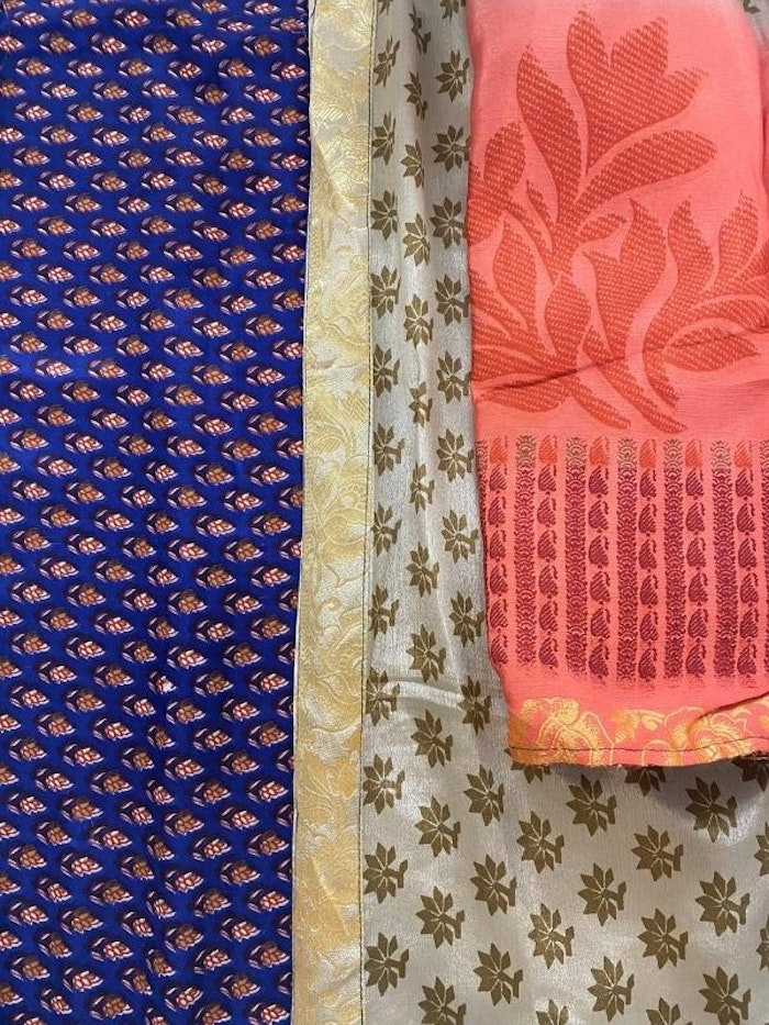 Kimono VÄNDBAR återvunnet silke Nr 23
