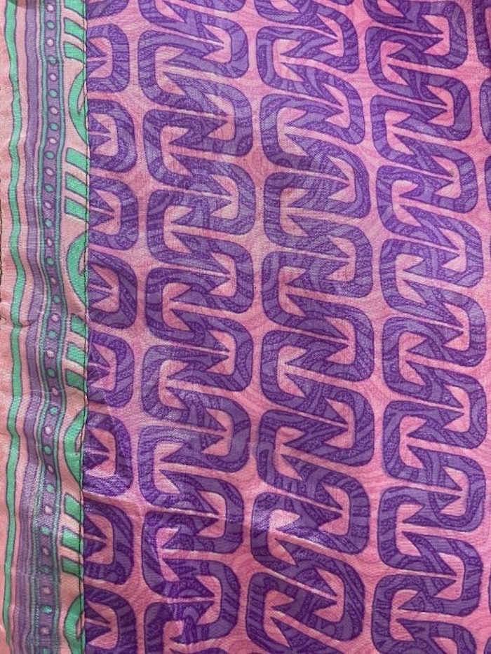 Kimono VÄNDBAR återvunnet silke Nr 30