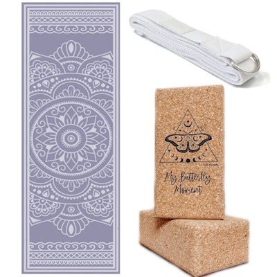 Yoga-Kit Magic Carpet lavendel 4mm