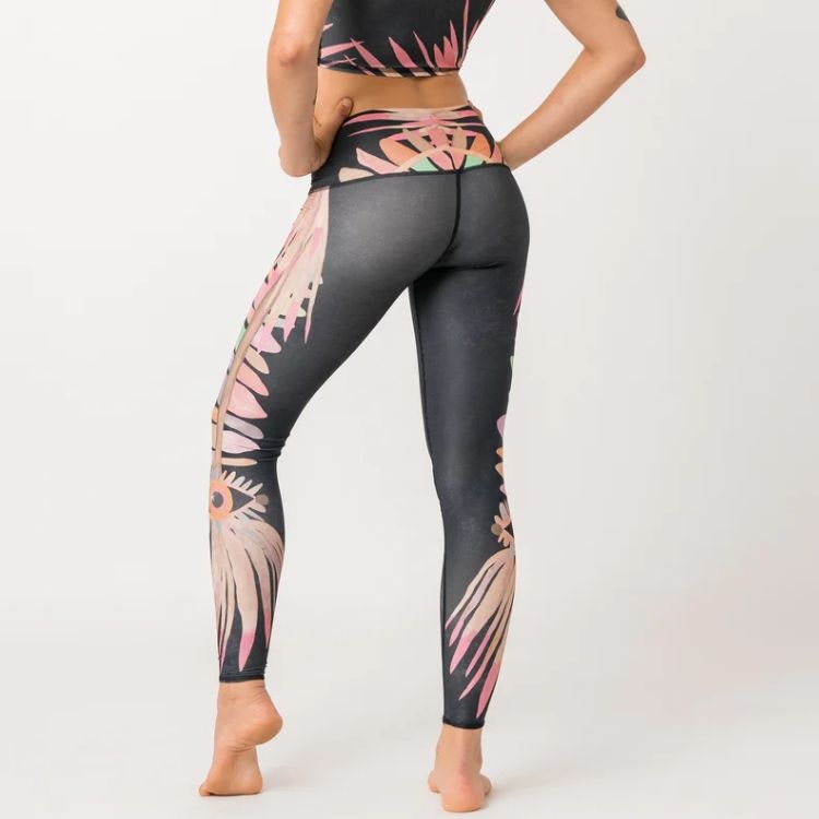 Yogaleggings Jungle Eyes Hot Pant - Teeki
