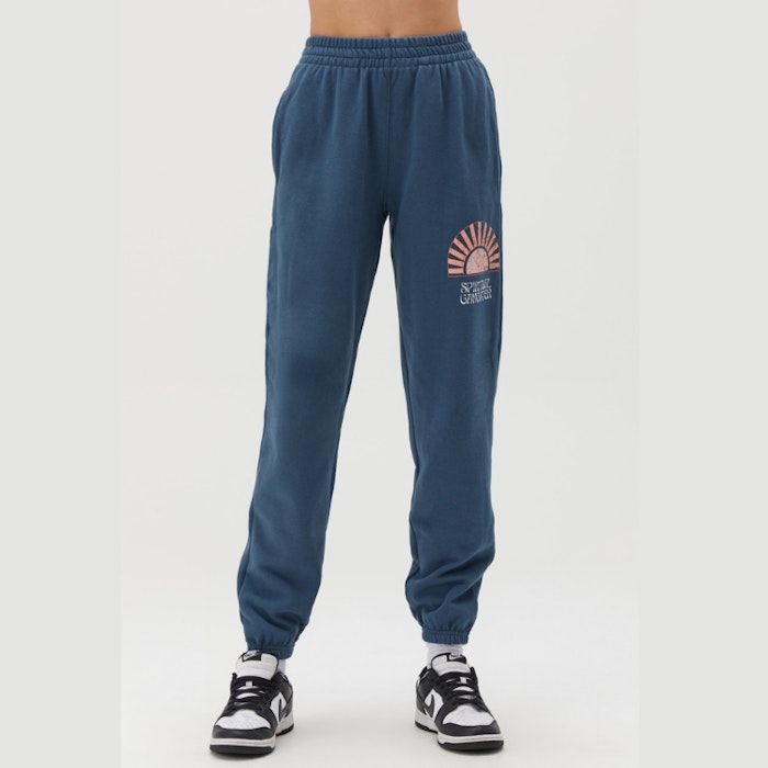 Byxor Sun Shine Boyfriend Pocket Deep Sea Blue - Spiritual Gangster