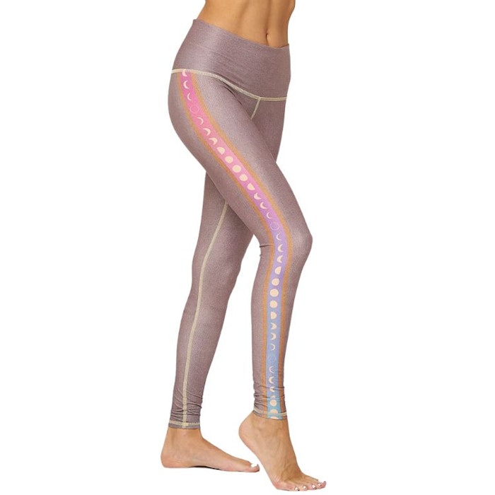 Yogaleggings Rainbow Moon Hot Pant  - Teeki