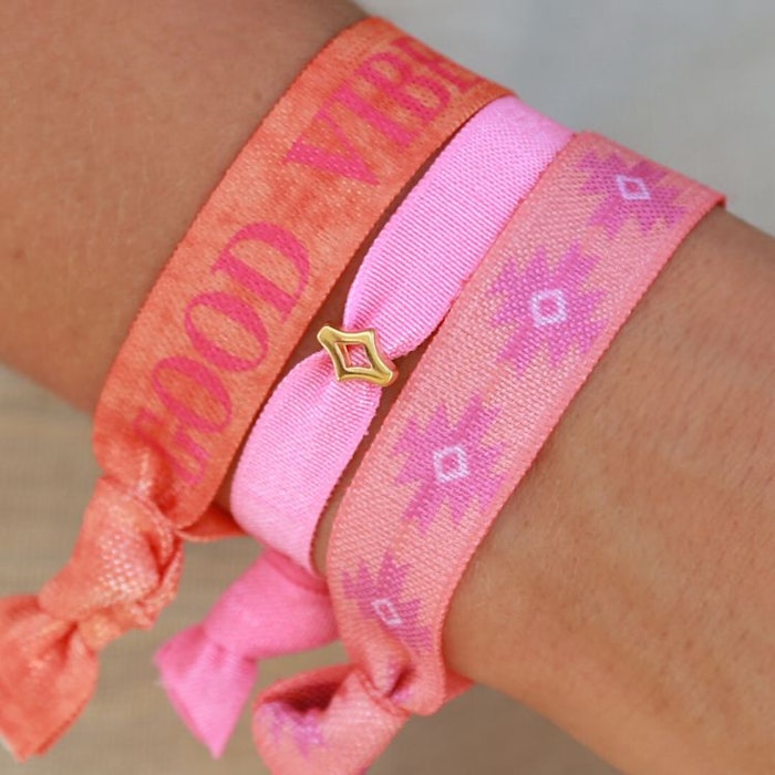 Hairties hårband/armband PINK VIBES - Love Ibiza