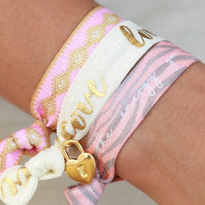 Hairties hårband/armband LOVE THE ENERGY - Love Ibiza