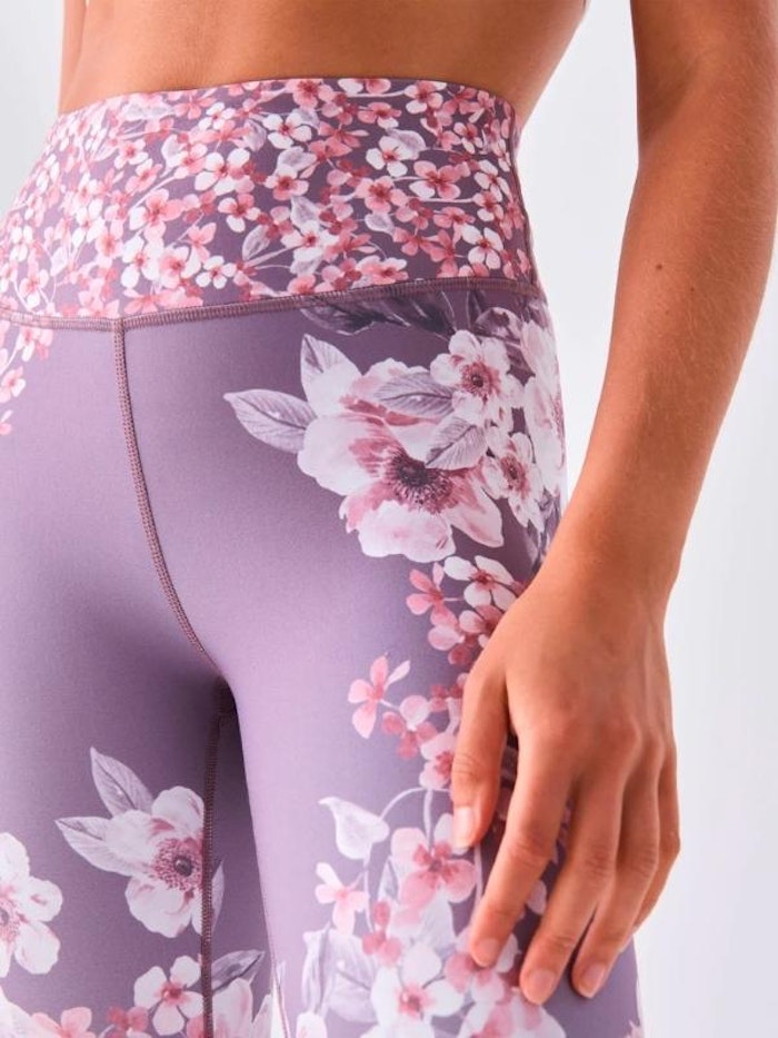 Yogaleggings Balance 7/8 Dusk Flower - Dharma Bums