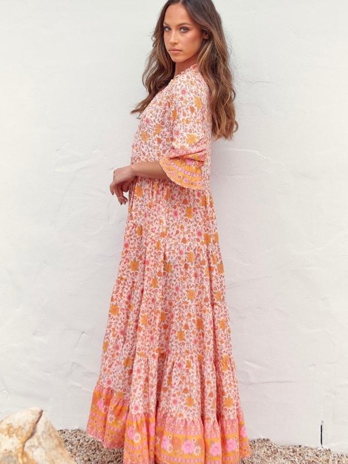 Klänning Clementine Print Tillie Maxi Dress - Jaase