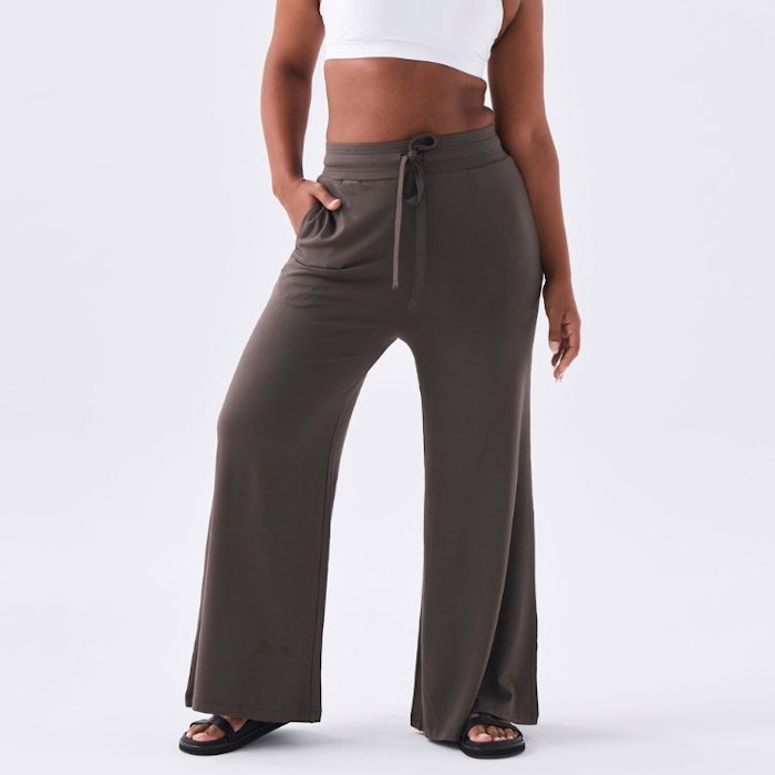 Yogabyxa Wide leg flow Black Olive - Dharma Bums