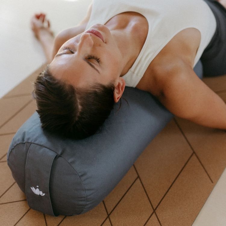 Yogabolster 64x24cm Anthracite