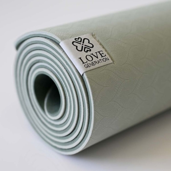 Yogamatta Eco TPE 6mm Serene Sage - Love Generation