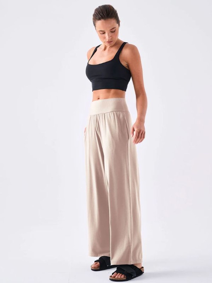 Yogabyxa Nomad wide leg Stone - Dharma Bums