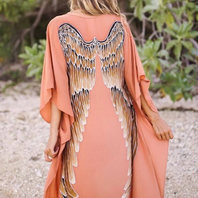 Everyday Kaftan top Desert orange short - Warriors of the divine