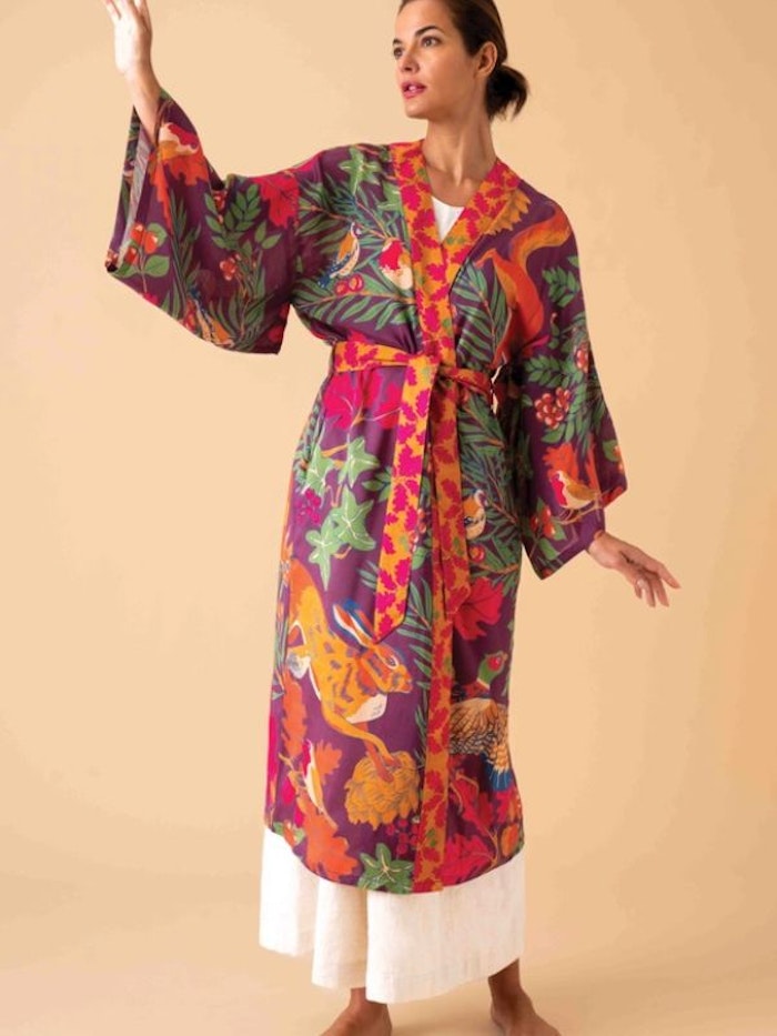 Kimono "Winter Wonderland Kimono" - Powder design