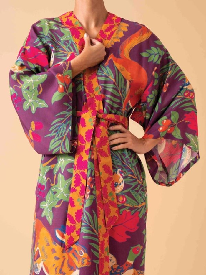 Kimono "Winter Wonderland Kimono" - Powder design
