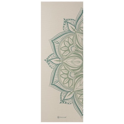 Yogamatta 5mm Vintage Green point- Gaiam