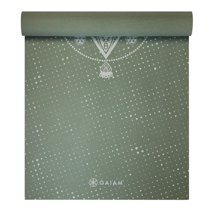 Yogamatta 5mm Celestial Green point- Gaiam