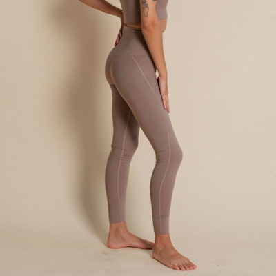 Yoga leggings Compressive High rise Long  Limestone - Girlfriend Collective