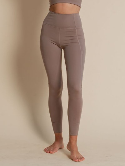 Yoga leggings Compressive High rise Long  Limestone - Girlfriend Collective