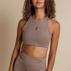 Sport-BH Yoga Topanga Limestone - Girlfriend Collective