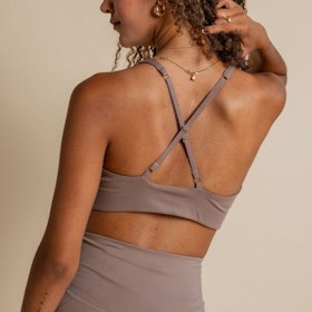 Sport-BH Yoga Topanga Limestone - Girlfriend Collective