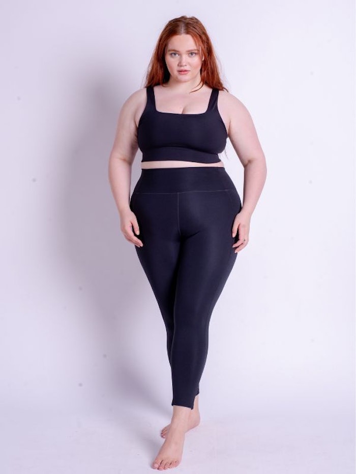 Yoga leggings Compressive High rise Long Black - Girlfriend Collective