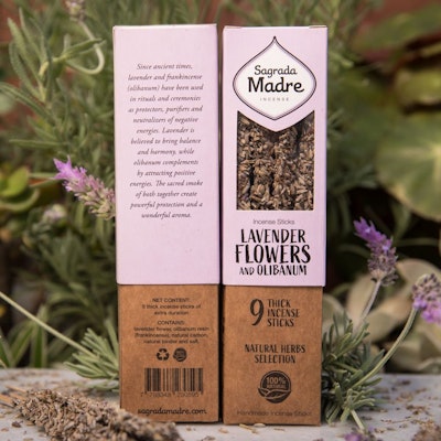 Rökelse Lavendel & Frankincense - Sagrada Madre