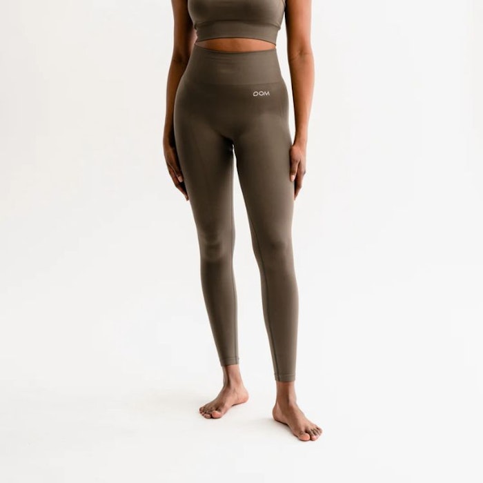 Yogaleggings Seamless CORA Dark Olive - DOM