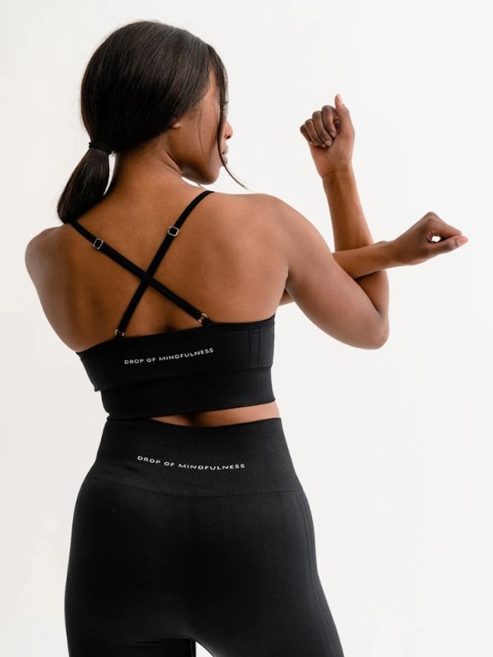 Sport-BH Yoga Seamless Maya Black - DOM