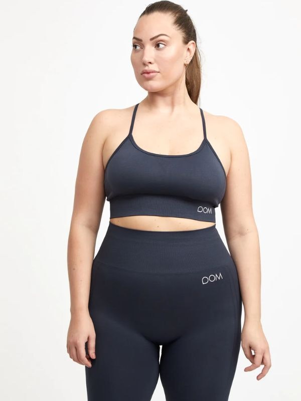 Sport-BH Yoga Seamless Maya Dark Blue - DOM