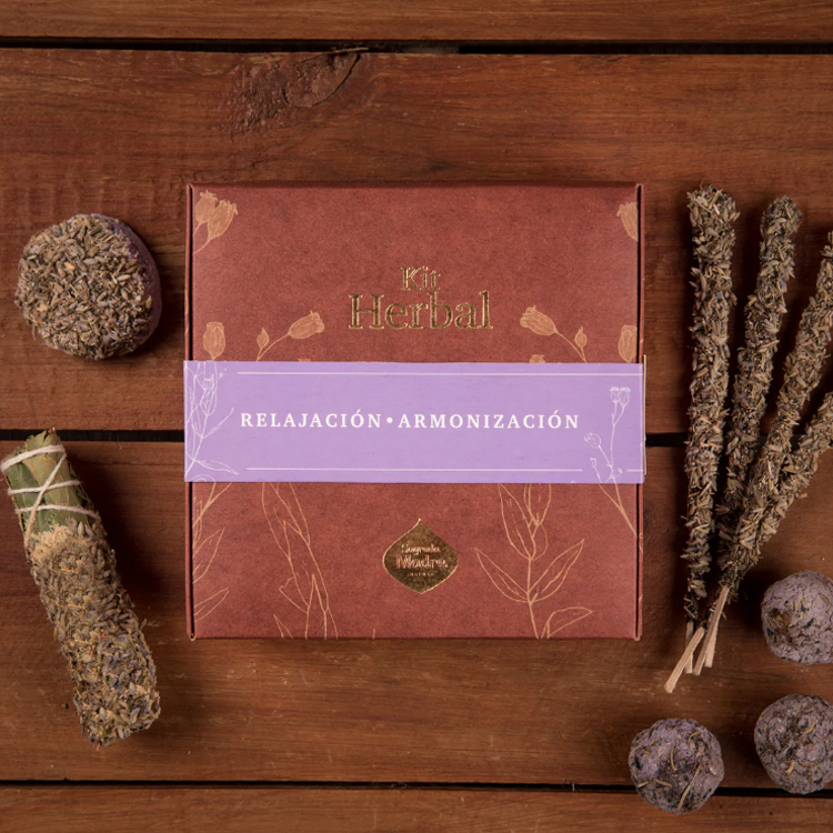 Rökelse Herbal Relaxing & Harmony Kit - Sagrada Madre