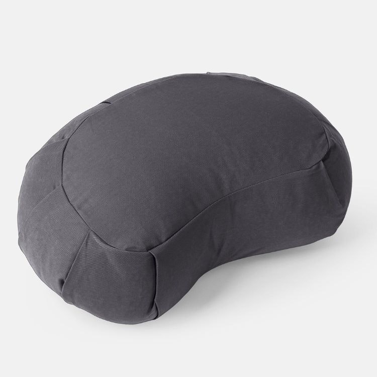 Meditationskudde Halvmåne Athracite