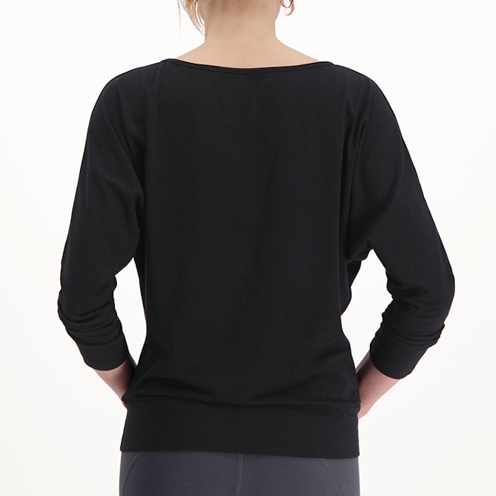 Yogatröja Budhi Longsleeve Urban Black - Urban Goddess