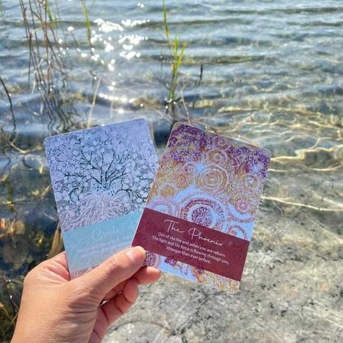 Affirmationskort The light of healing - Sachiko Eklöf