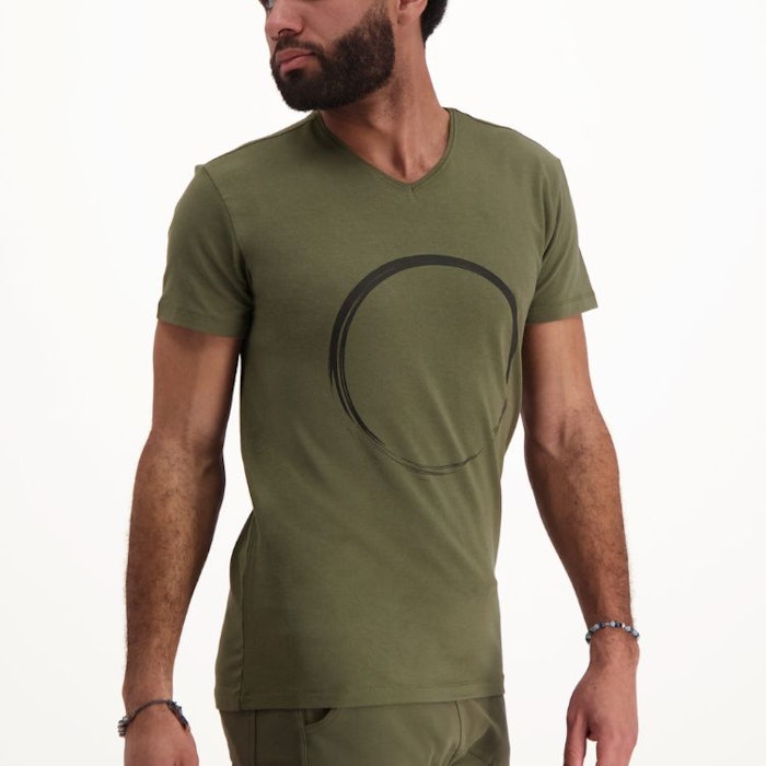 T-shirt Moksha Zen Olive - Renegade Guru